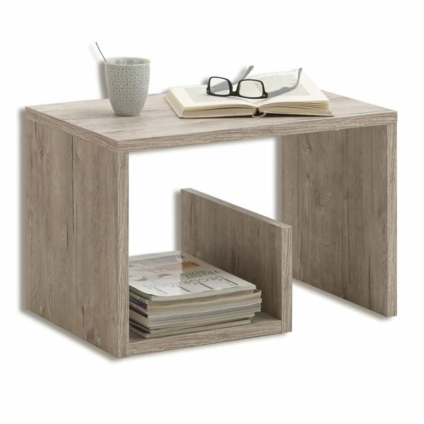 Beistelltisch - Sandeiche - 38 Cm Hoch 3 Beistelltisch - Sandeiche - 38 Cm Hoch