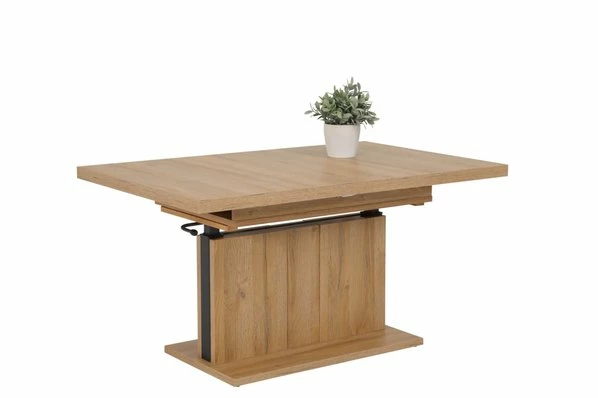 Couchtisch - Alteiche - Höhenverstellbar - Ausziehbar 3 Couchtisch - Alteiche - Höhenverstellbar - Ausziehbar