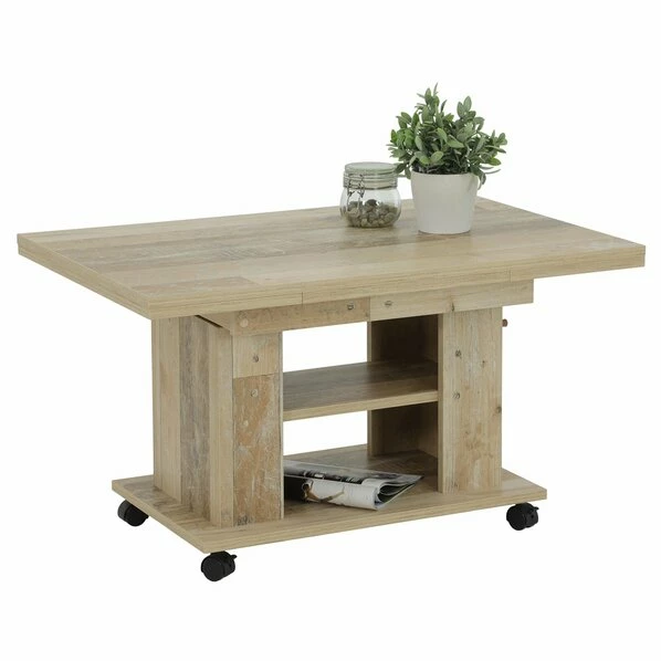 Couchtisch - Artisan Eiche - Ausziehbar - Höhenverstellbar 3 Couchtisch - Artisan Eiche - Ausziehbar - Höhenverstellbar