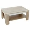 Couchtisch - Sonoma Eiche - Weiß - 90 Cm -Luca Bessoni shop 0405034502 1600Wx1600H 598Wx598H