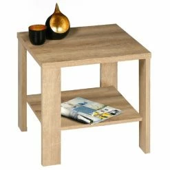 Couchtisch - Wildeiche - Holz - 50 Cm