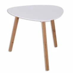 Beistelltisch - Weiß - 40x40 Cm