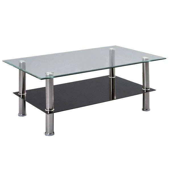 Couchtisch - Sicherheitsglas - Schwarz 3 Couchtisch - Sicherheitsglas - Schwarz