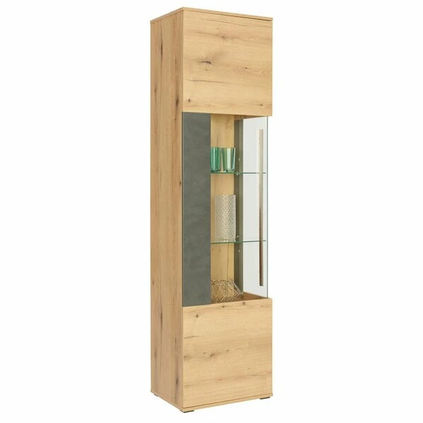 Standvitrine - Coast Evoke Eiche - Matera Dunkel - 201 Cm 3 Standvitrine - Coast Evoke Eiche - Matera Dunkel - 201 Cm