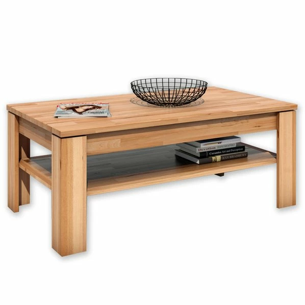 Couchtisch - Kernbuche Massiv - 110x65 Cm 3 Couchtisch - Kernbuche Massiv - 110x65 Cm