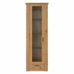 Vitrine - Artisan Eiche - 1 Schubkasten