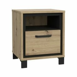 Beistelltisch - Artisan Eiche - Schwarzeiche - 50 Cm