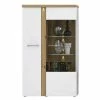 Highboardvitrine - Weiß-Artisan Eiche - 164 Cm Hoch 1 Highboardvitrine - Weiß-Artisan Eiche - 164 Cm Hoch -Luca Bessoni shop 1023014100 1600Wx1600H 598Wx598H