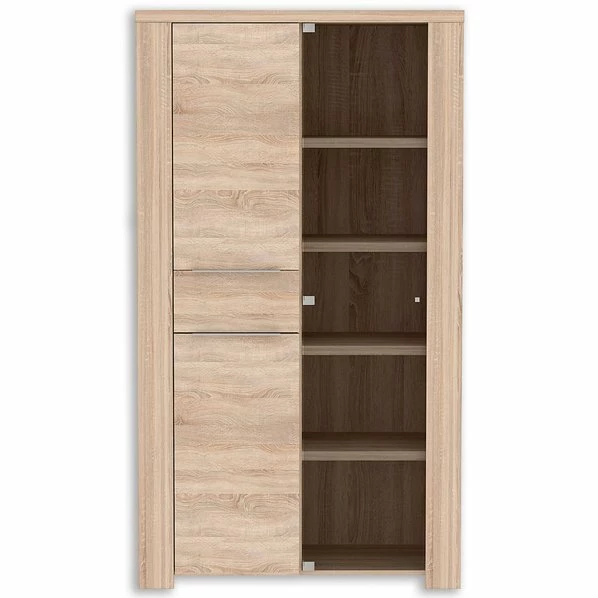 Vitrine - Sonoma Eiche - 110,5 Cm 3 Vitrine - Sonoma Eiche - 110,5 Cm