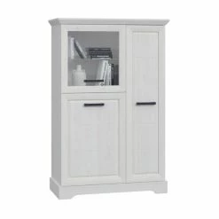 Highboardvitrine - Sibiu Lärche - 3 Türen - 147 Cm Hoch