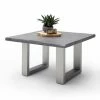 Couchtisch CARTAGENA - Akazie Grau-Edelstahl - U-Gestell - 75x75 Cm 1 Couchtisch CARTAGENA - Akazie Grau-Edelstahl - U-Gestell - 75x75 Cm -Luca Bessoni shop 1189006100 1600Wx1600H 598Wx598H