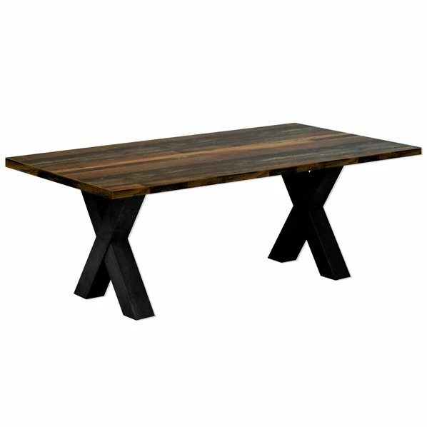 Couchtisch - Texas Oak - Schwarz - 120 Cm Breit 3 Couchtisch - Texas Oak - Schwarz - 120 Cm Breit