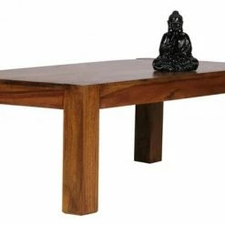 Couchtisch - Sheesham Massiv Gebeizt - 110x60 Cm