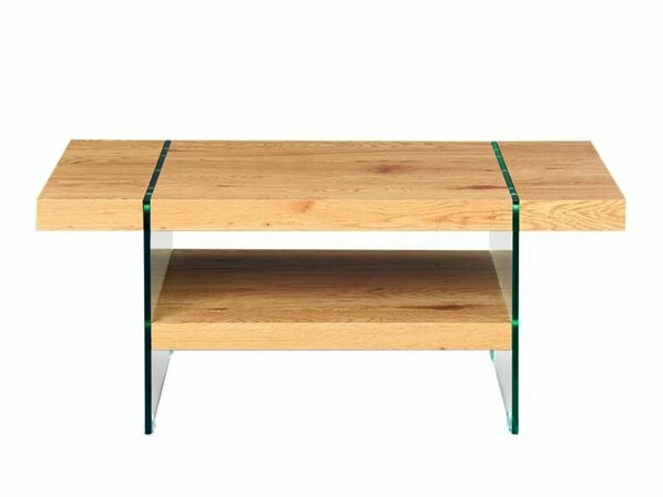 Couchtisch BENINA - Wildeiche - Sicherheitsglas 3 Couchtisch BENINA - Wildeiche - Sicherheitsglas