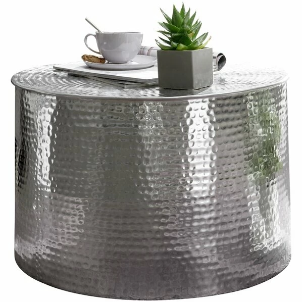 Loungetisch - Silberfarben - Aluminium 3 Loungetisch - Silberfarben - Aluminium