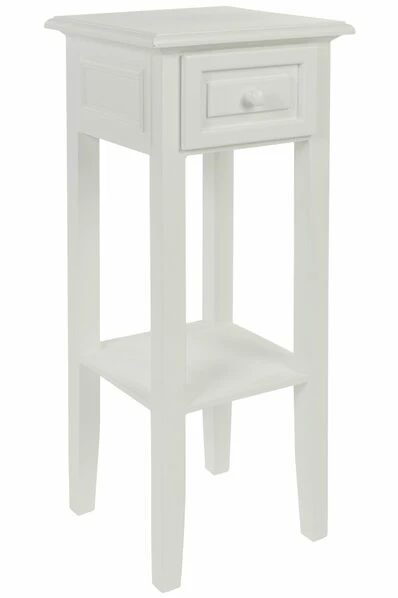 Telefontisch KLASSIK - Weiß - 67 Cm Hoch 3 Telefontisch KLASSIK - Weiß - 67 Cm Hoch