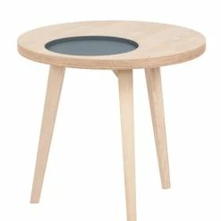 Beistelltisch ADDISON - Esche-grau - 50 Cm