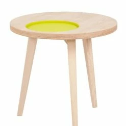 Beistelltisch ADDISON - Esche-grün - 50 Cm