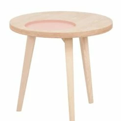 Beistelltisch ADDISON - Esche-rosa - 50 Cm