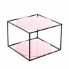 Beistelltisch CODY - Rosa-schwarz - 50x50 Cm -Luca Bessoni shop 9003789100 1600Wx1600H 598Wx598H