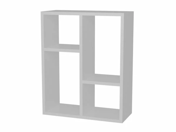 Beistelltisch - Weiß - Mit Ablagefächer 51 Cm Breit 3 Beistelltisch - Weiß - Mit Ablagefächer 51 Cm Breit