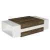 Couchtisch - Weiß-Walnuss - Mit Ablagefach - 110 Cm Breit -Luca Bessoni shop 9004319100 1600Wx1600H 598Wx598H