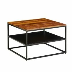 Couchtisch- Sheesham Massiv - 60 Cm