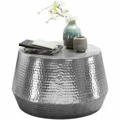 Couchtisch - Silber - 60 Cm