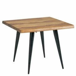 Couchtisch - Sheesham - Massivholz - 50x40x50 Cm