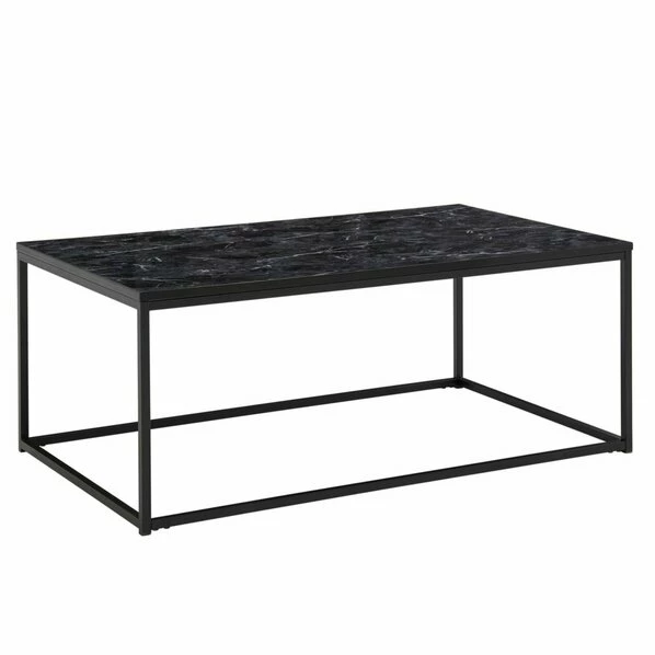 Couchtisch - Marmor-schwarz - 100 Cm 3 Couchtisch - Marmor-schwarz - 100 Cm